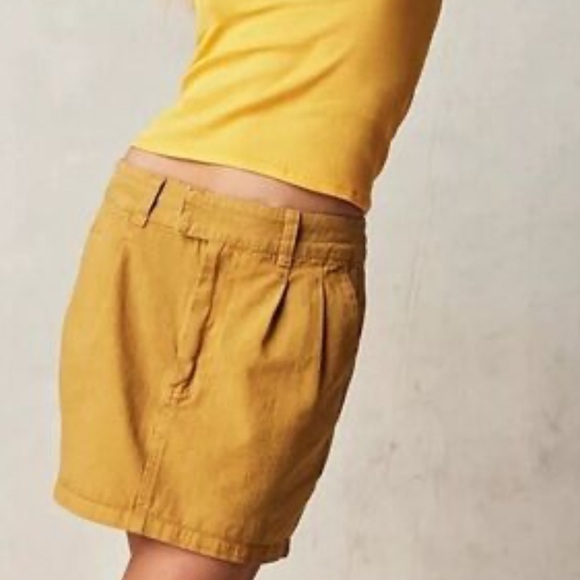 Free People Dahlia Cotton Chino Skirt - Picture 3 of 3